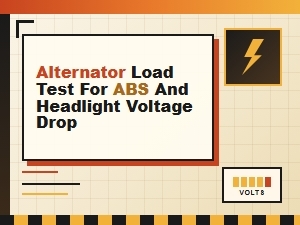 Testing Alternator Load for Voltage Stability in Abs and Lights